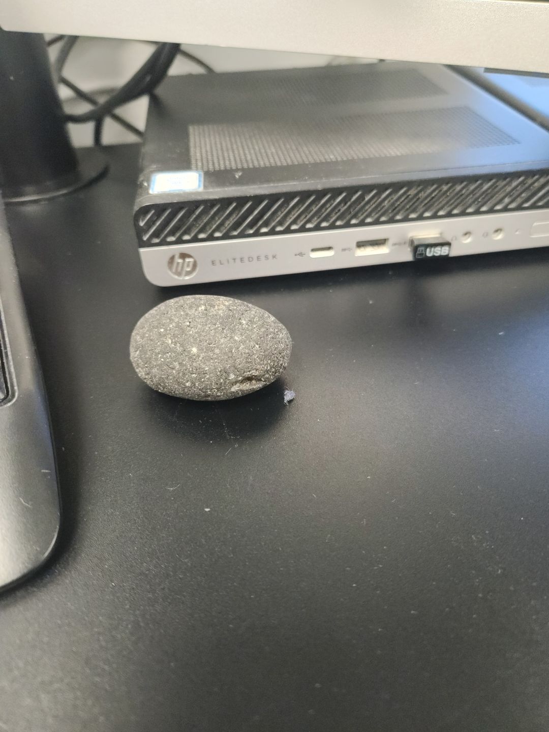 Customer photo review of Tektite Specimen - The Only Crystal on the Planet that can Absorb Dark Energy