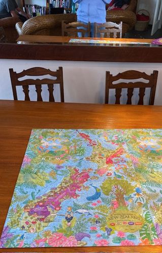 Customer photo review of Wine Puzzle - New Zealand