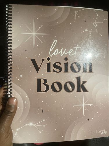 Customer photo review of Vision Board Graphics Book