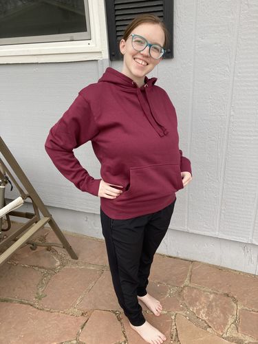 Customer photo review of Outrun Signature Womens Hoodie