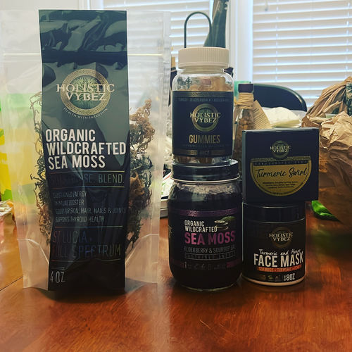 Customer photo review of Holistic Vybez Best Seller Bundle