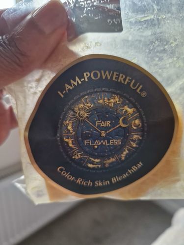 Customer photo review of POWERFUL® Color-Rich Skin Bleach Bar