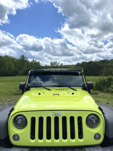 Customer photo review of But Did You Die Light Bar Insert