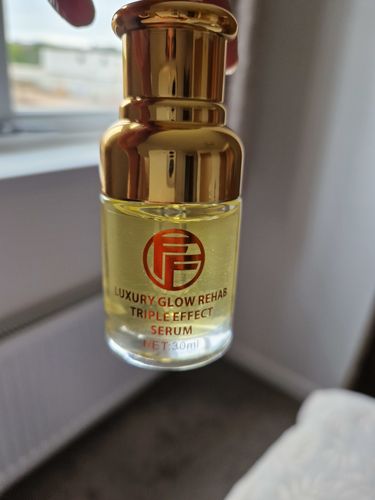 Customer photo review of FF GLOW REHAB LUXURY WHITENING SERUM