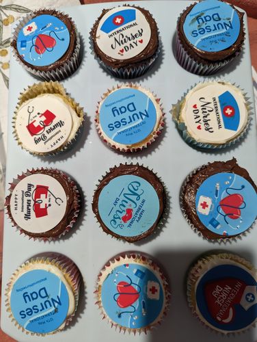 Customer photo review of International Nurses Day  - Edible Icing Images