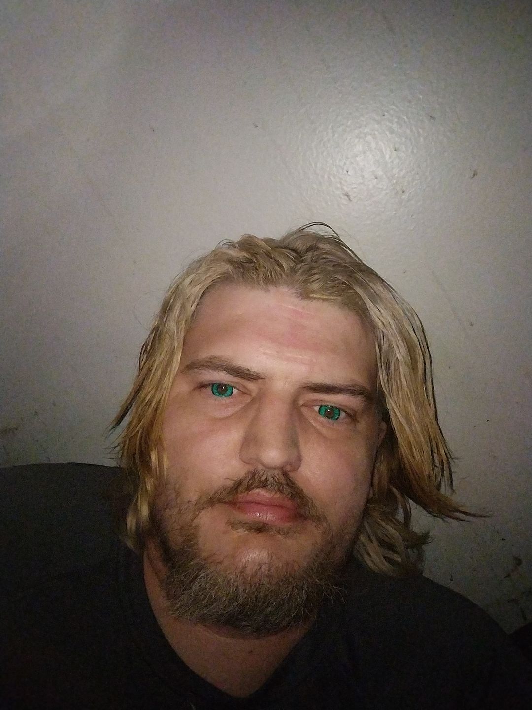 Customer photo review of Cosplay ICE Green Prescription Colored Contact Lenses