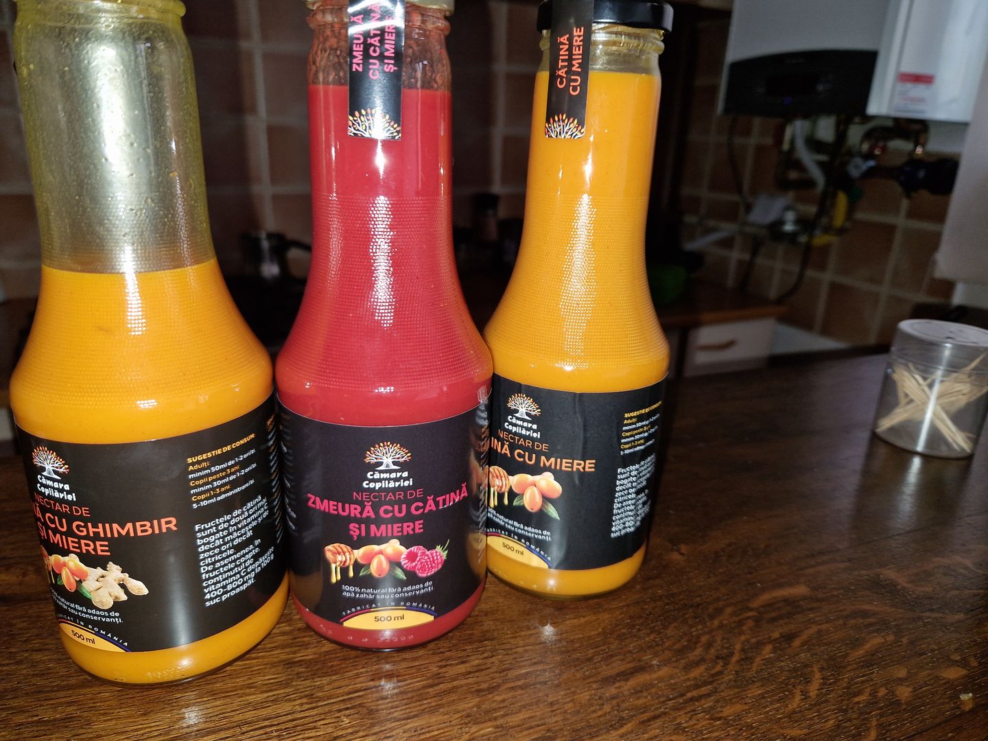 Customer photo review of Nectar de Cătină cu Miere și Ghimbir - 500ml