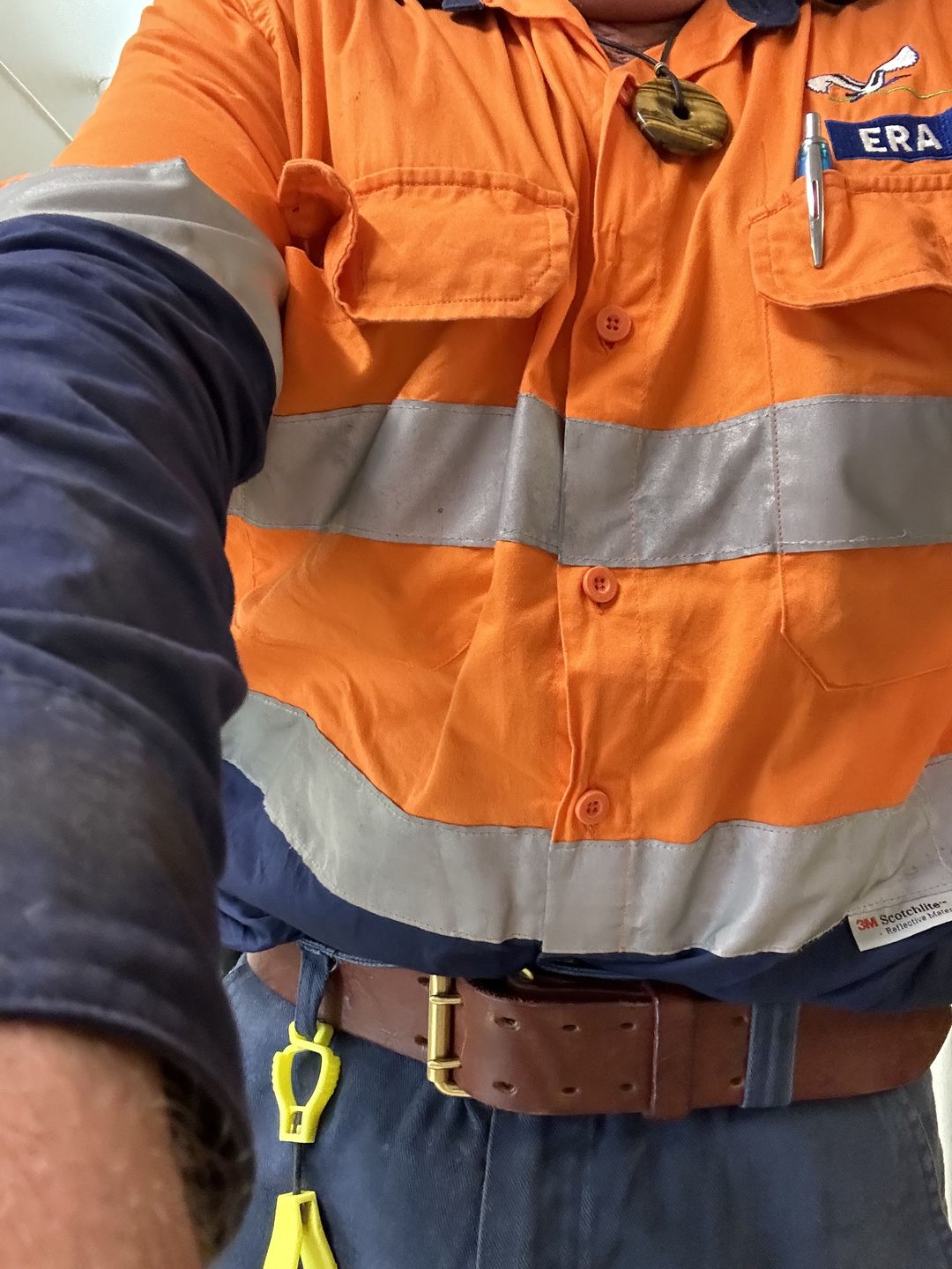 Customer photo review of The Unbreakable Belt