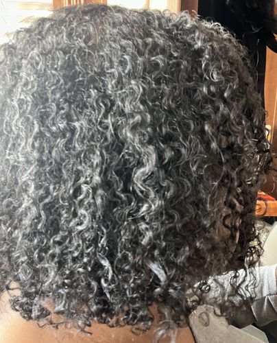 Customer photo review of Hair Serum - Pineapple Potion