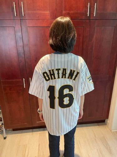Customer photo review of Ohtani Japan National Baseball Jersey