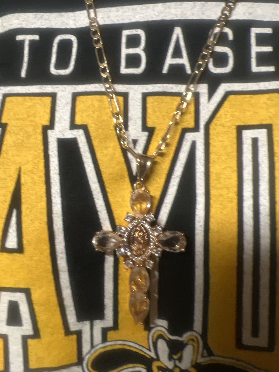 Customer photo review of Virgen Mary Cross