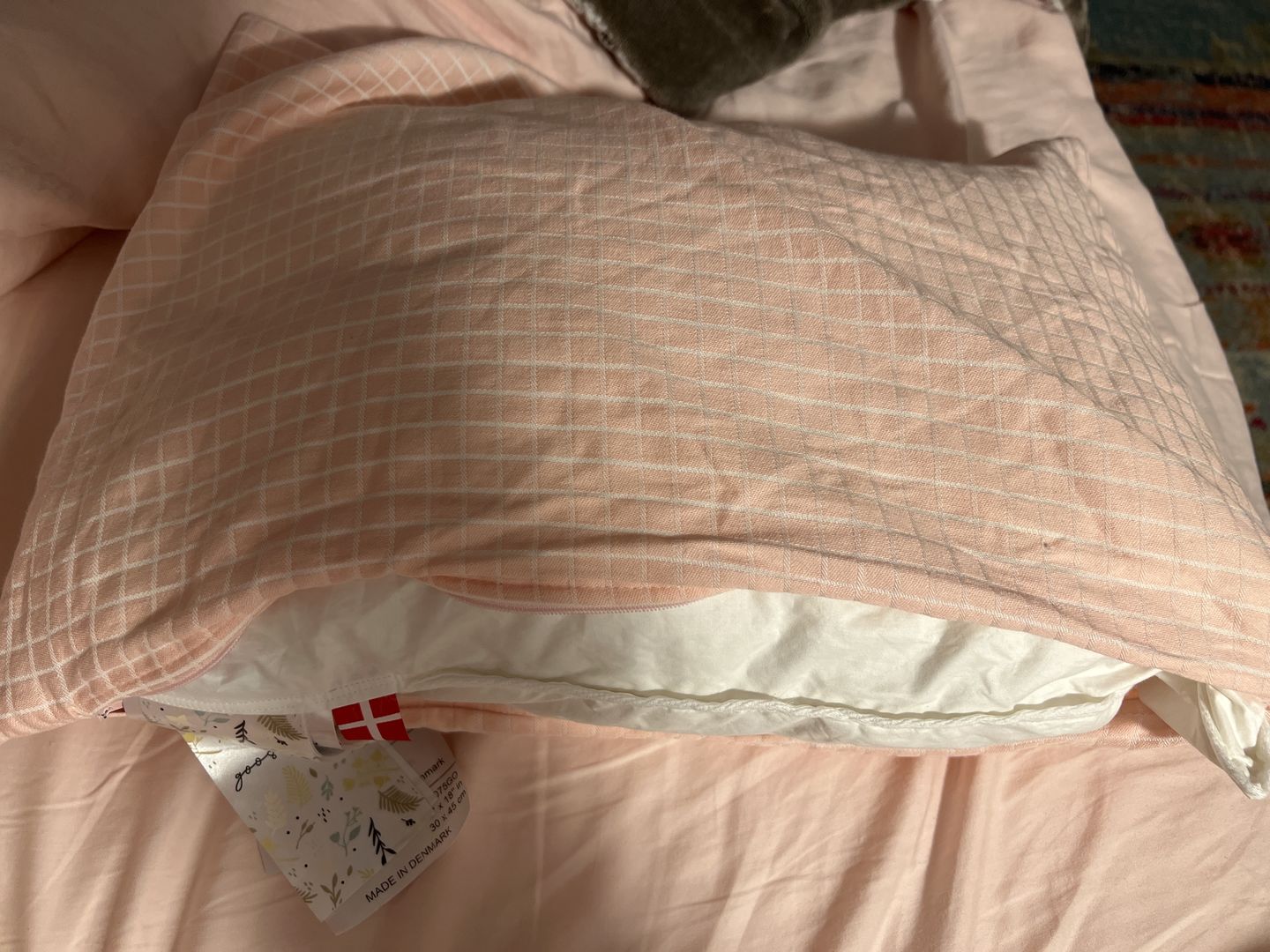Customer photo review of Toddler Pillow Down Insert