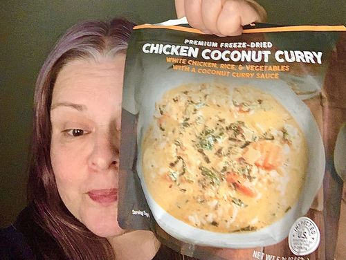 Customer photo review of Chicken Coconut Curry