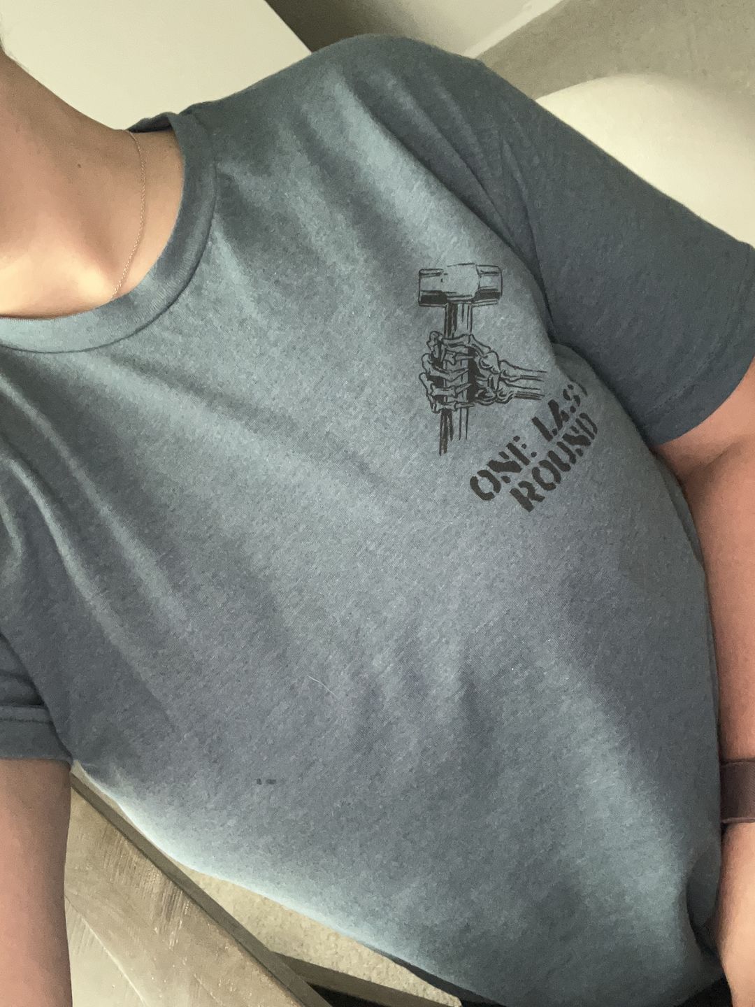 Customer photo review of Mystery Shirt