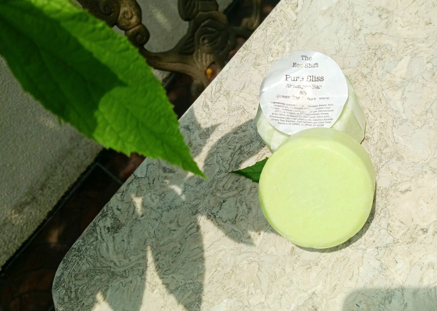 Customer photo review of Anti Hair Fall Shampoo Bar Pure Bliss