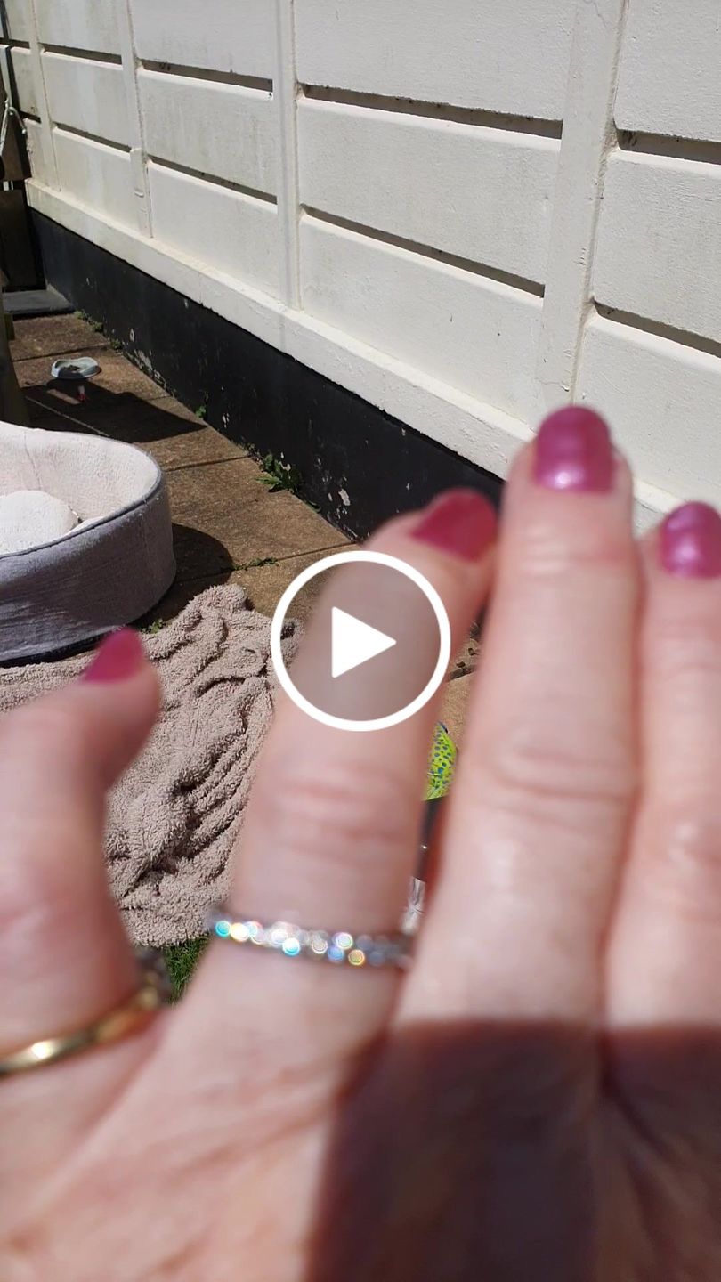 Customer video review of Original 2mm Full Glitz Ring