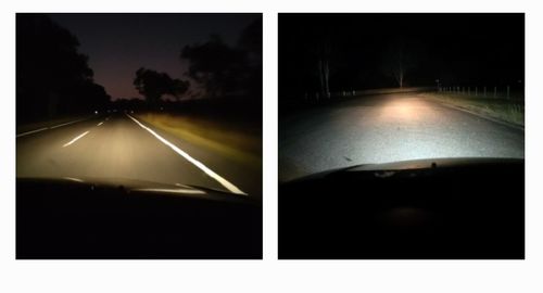 Customer photo review of 2 x Headlight Restore Wipes Kits