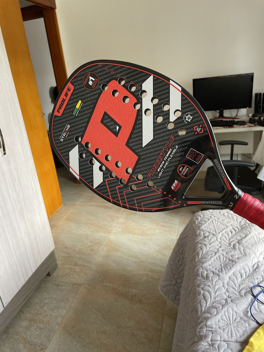 Customer photo review of Raquete Beach Tennis Freestyle