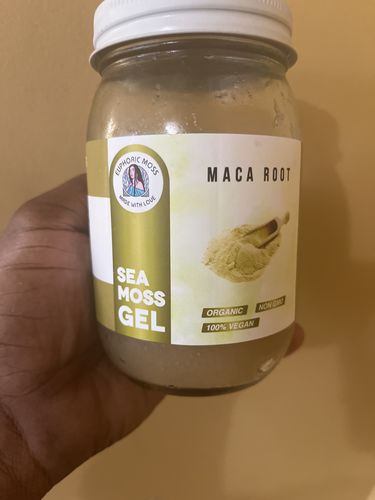 Customer photo review of Maca Root Sea Moss Gel