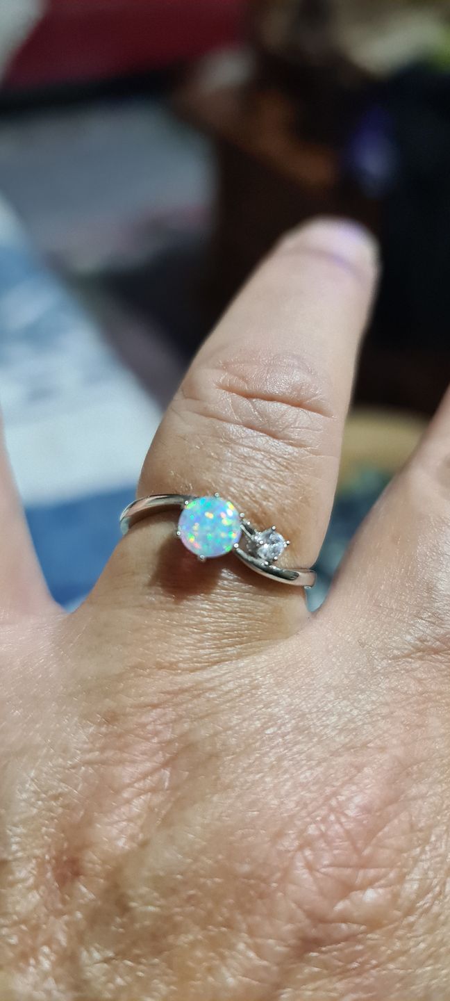 Customer photo review of Stardust Opal (Candle)