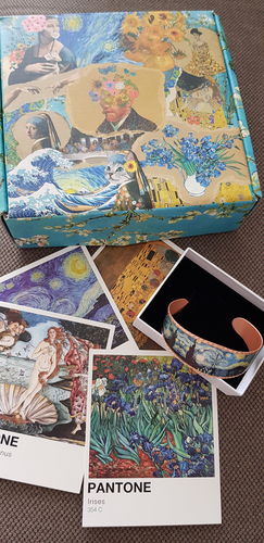 Customer photo review of Van Gogh Starry Night Tablosu Bilezik