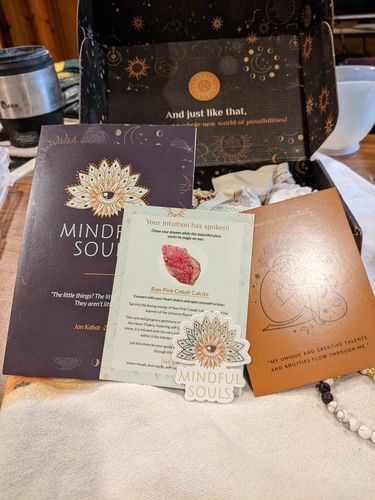 Customer photo review of Mindful Subscription Box