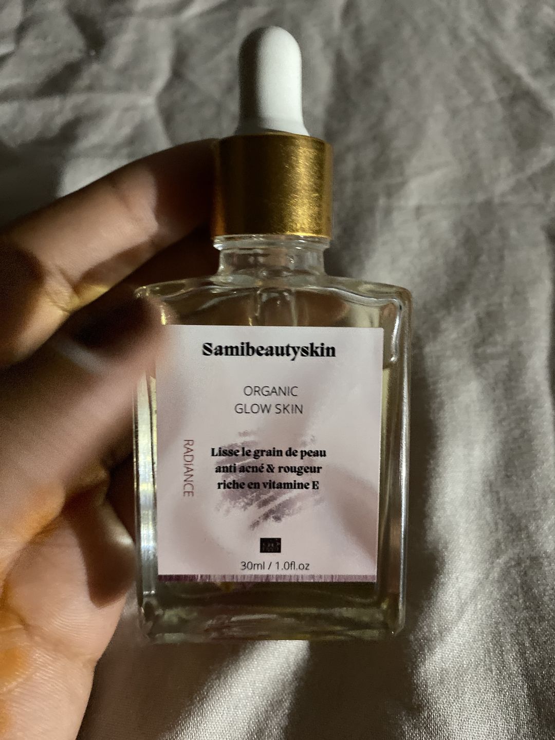 Customer photo review of Serum glow oil