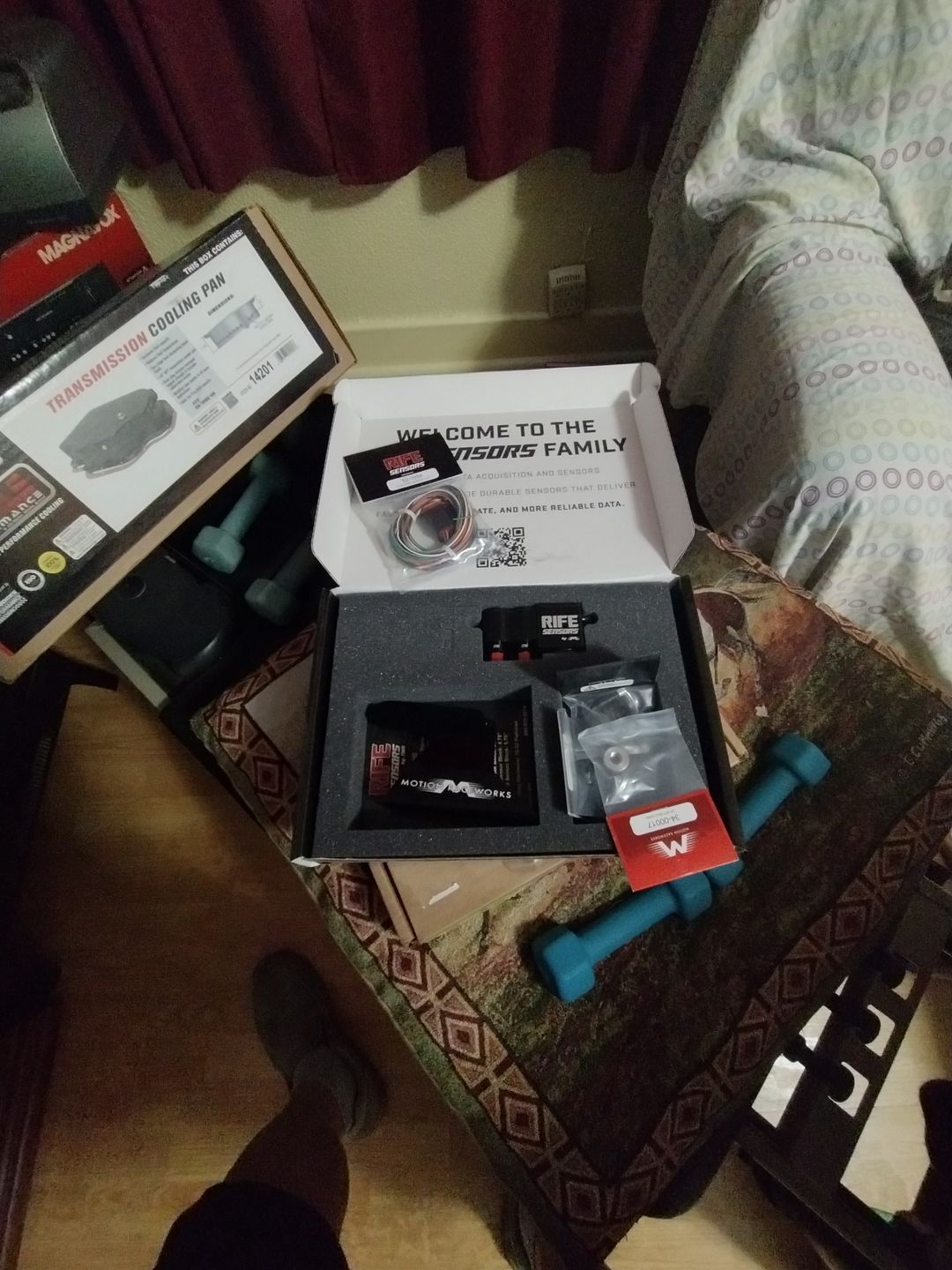 Customer photo review of RIFE Transmission Sensor Easy Wire Combo Kit Save $50! (Converter & Line Pressure) Plus Fluid Temp Sensor
