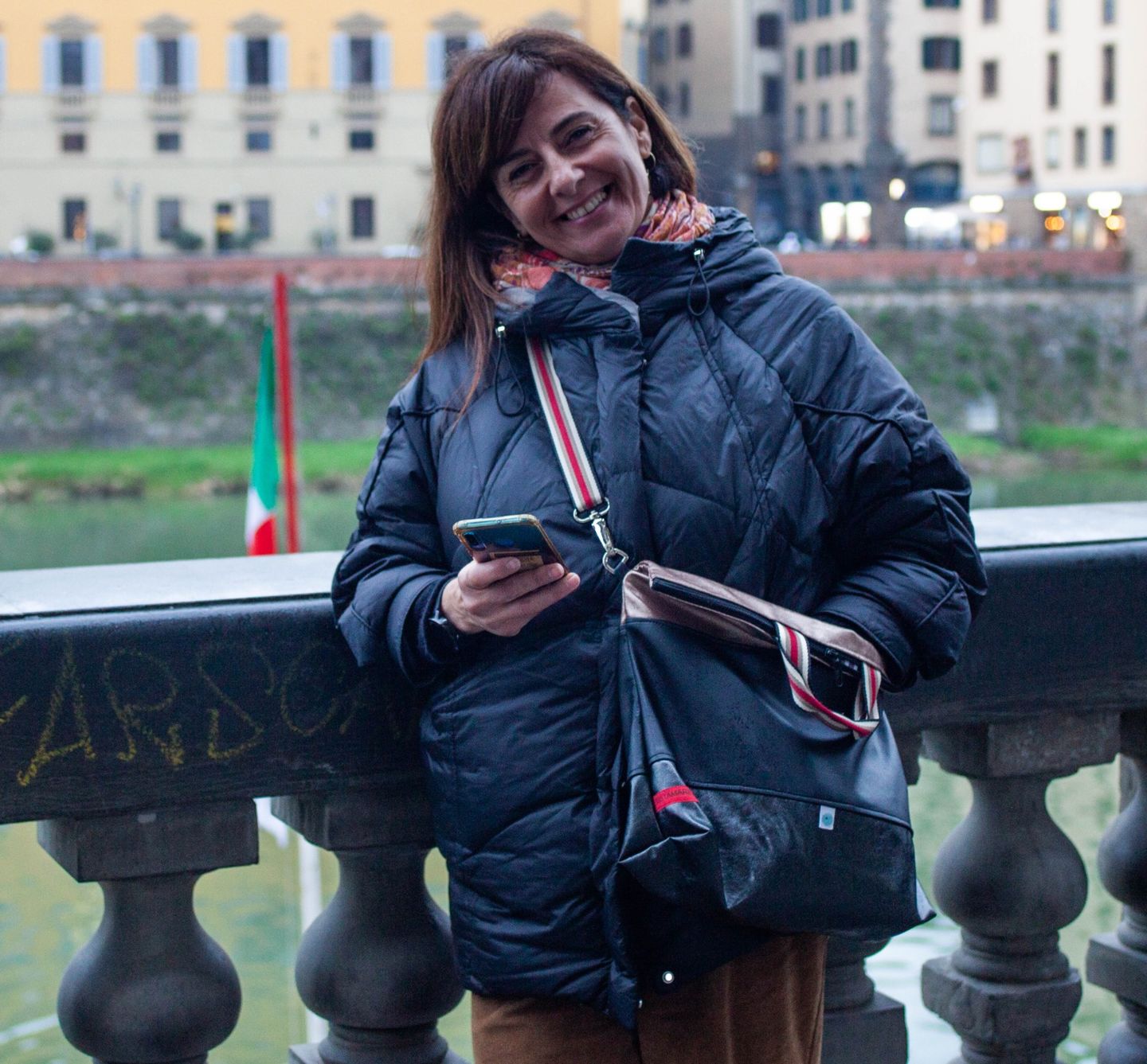 Customer photo review of EASY BIG ROMA carbonio lamé | nero