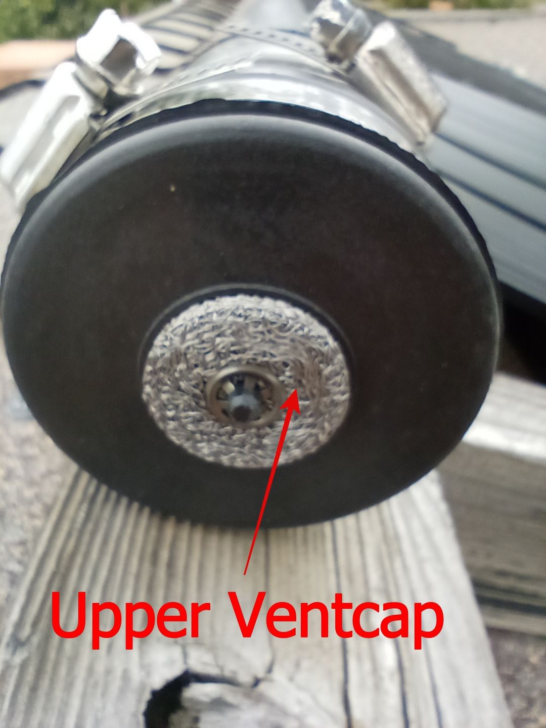 Customer photo review of Vacuum Relief Valve for Rubber Hose Type Solar Pool Heaters
