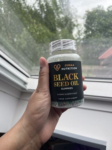 Customer photo review of Black Seed Oil Gummies