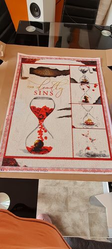 Kundenbewertung mit Foto zu Eigenes Foto Diamond Painting