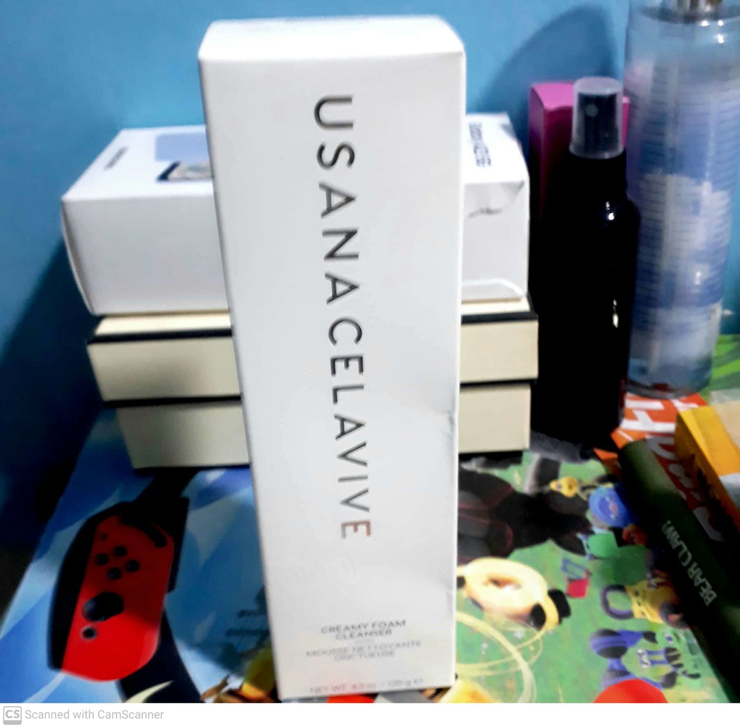 Customer photo review of Creamy Foam Cleanser