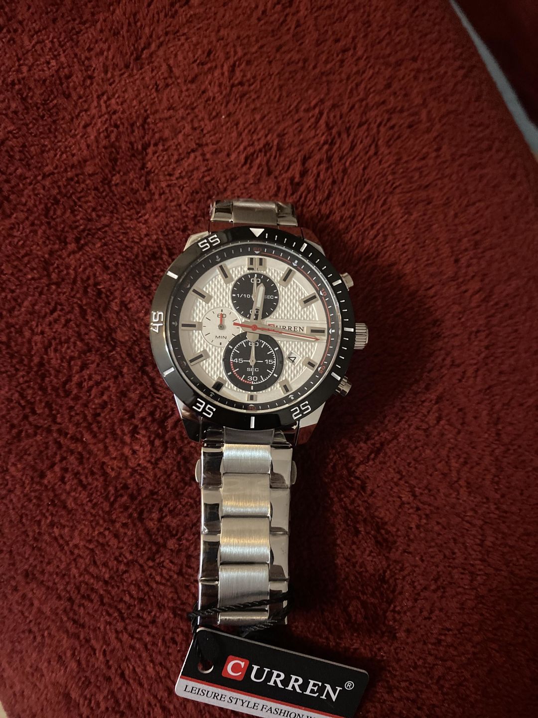 Customer photo review of Curren Berna® orologio uomo acciaio