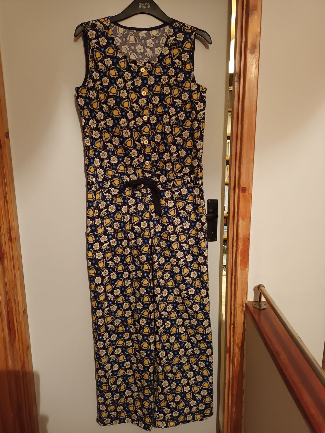 Customer photo review of Flowers & Elephants Cotton Poplin Fabric - 58" wide