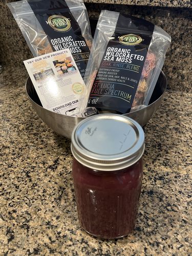 Customer photo review of Raw Sea Moss Bundle