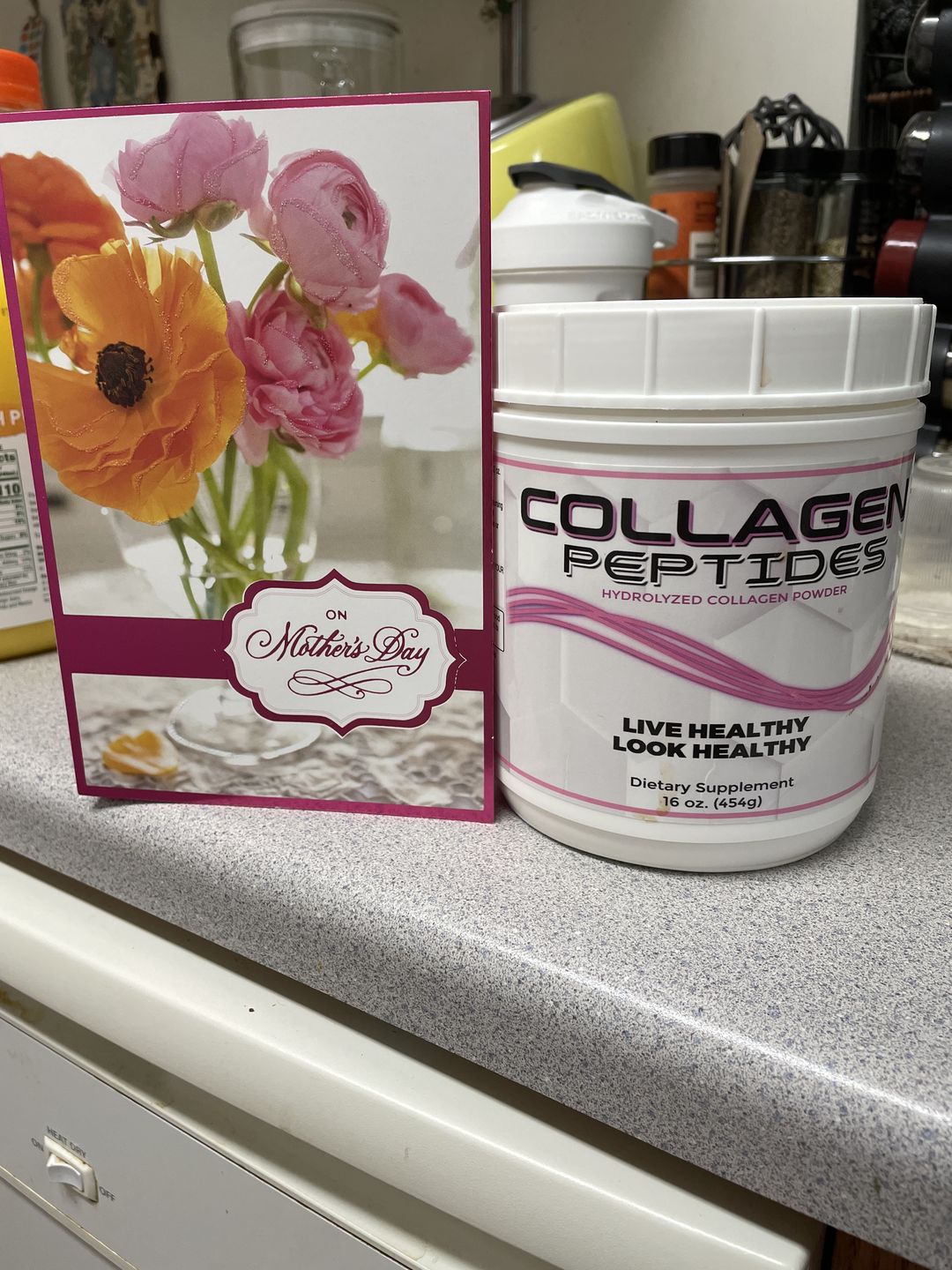 Customer photo review of Collagen Peptides
