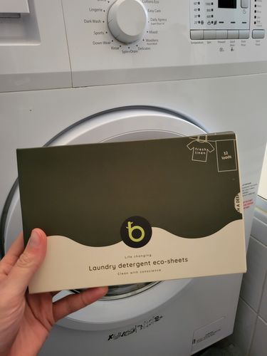 Customer photo review of Laundry Detergent Eco-Sheets™