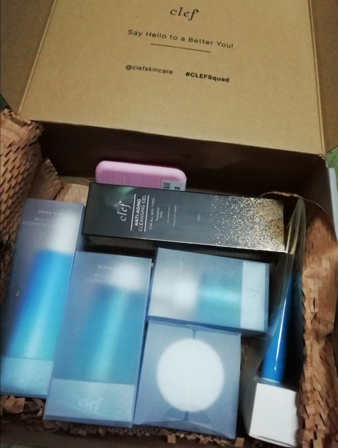 Customer photo review of CLEF Ocean Elixir Multi-Algae Hydration Set - Waitlist Exclusive