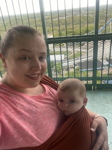 Customer photo review of Mama's Bonding Comforter