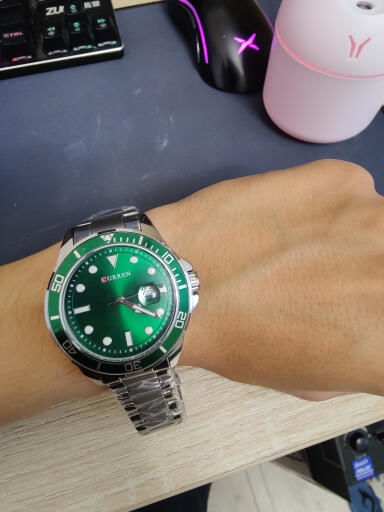 Customer photo review of Curren Sub® orologio uomo acciaio