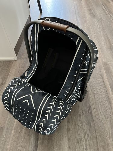 Customer photo review of Summer - Navy Mudcloth