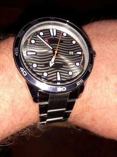 Customer photo review of Curren Ginevra® orologio uomo acciaio