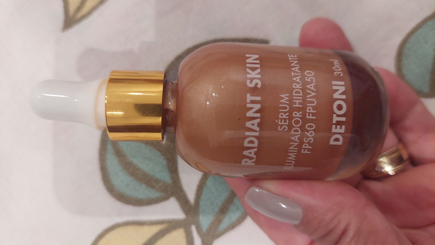 Customer photo review of RADIANT SKIN - BRONZE DROPS