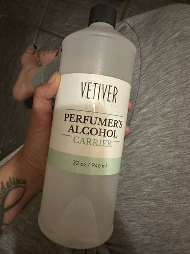 Customer photo review of Perfumer's Alcohol