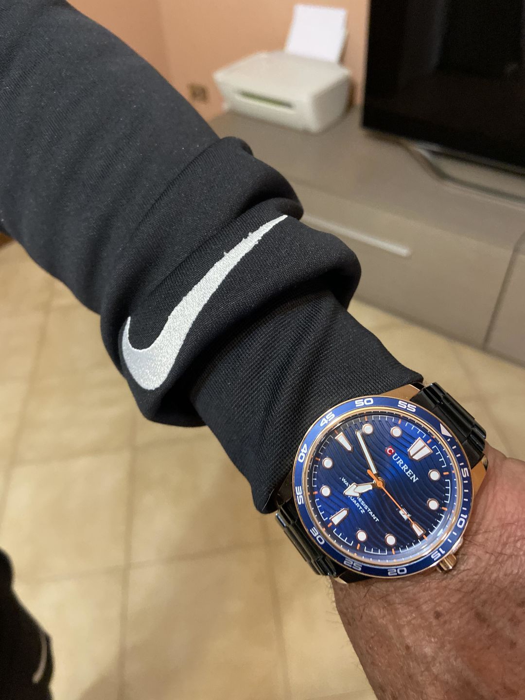 Customer photo review of Curren Berna® orologio uomo acciaio