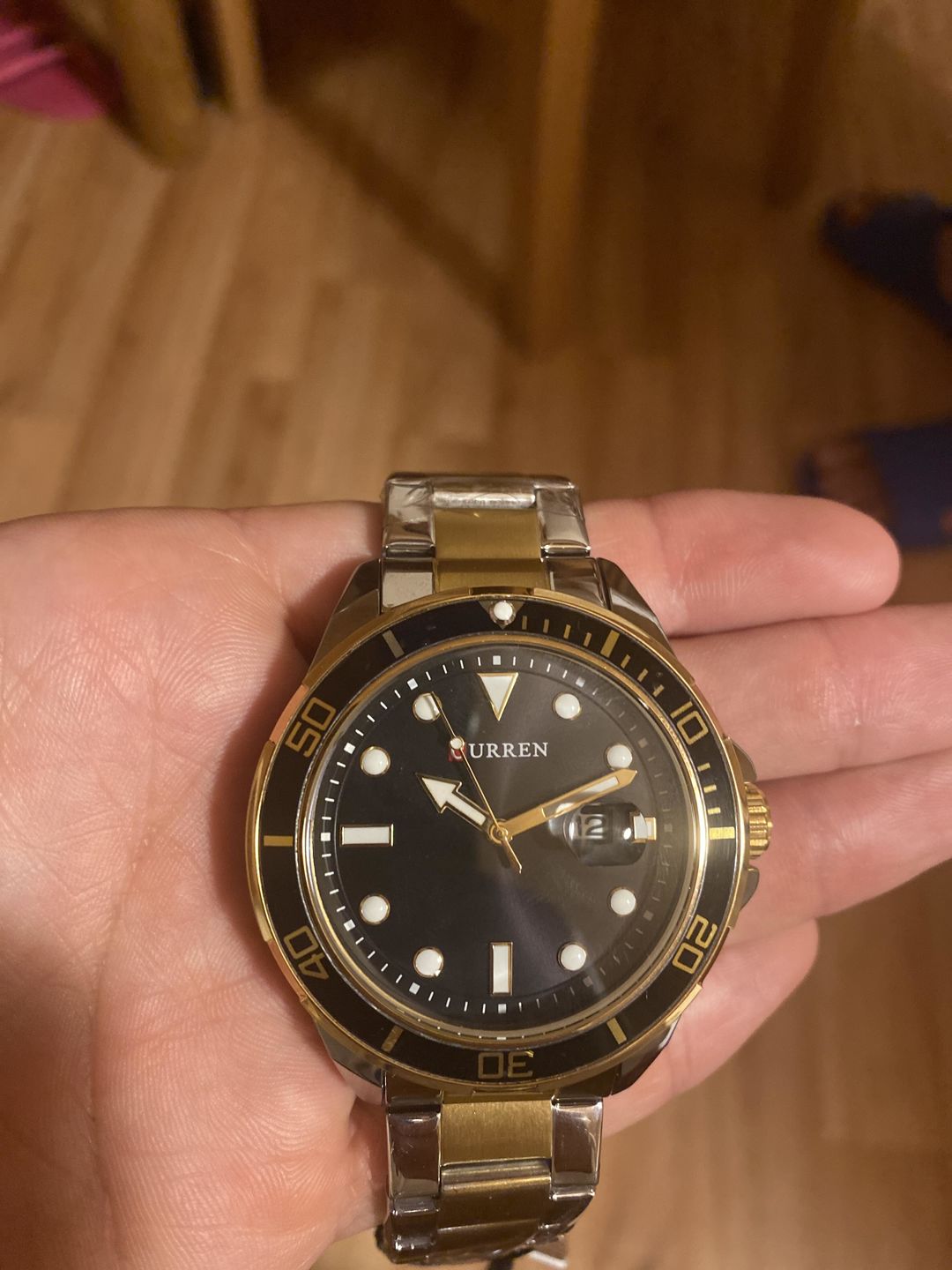 Customer photo review of Curren Sub® orologio uomo acciaio