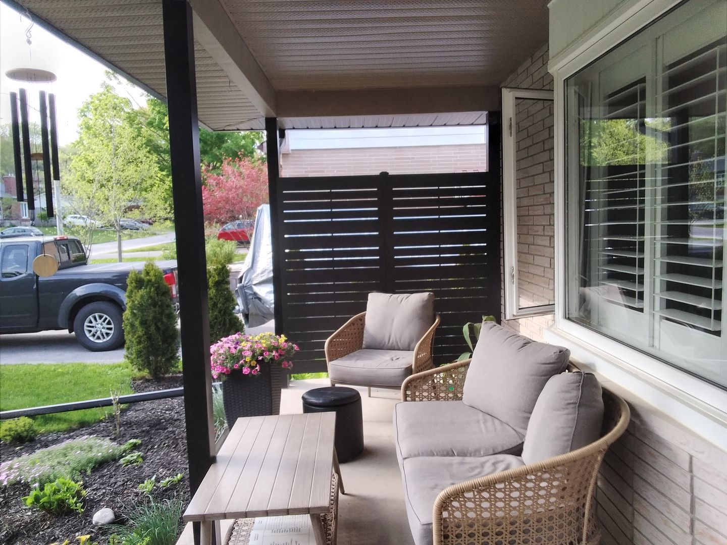 Customer photo review of Privacy Screen (Horizon)