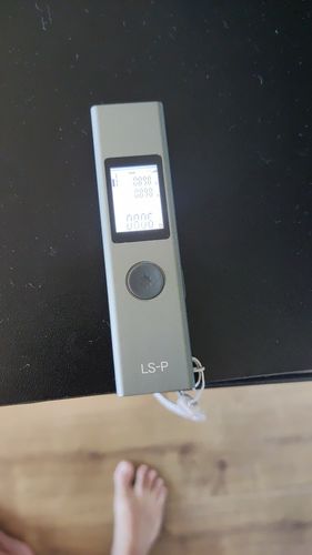 Customer photo review of RangeFinder - Bærbar Laserafstandsmåler Med Høj Præcision