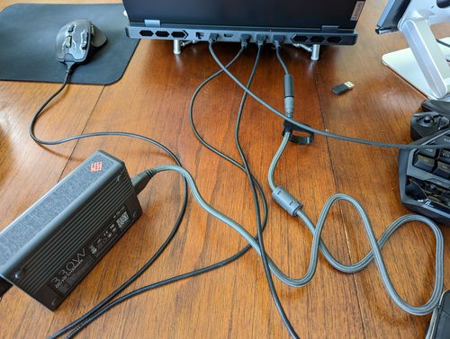 Customer photo review of 330W Laptop Charger